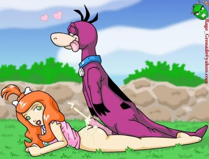 420px x 319px - Pebbles Flintstone has growned up and now her pet Dino is fucking her on  the lawn! â€“ Flintstones Porn